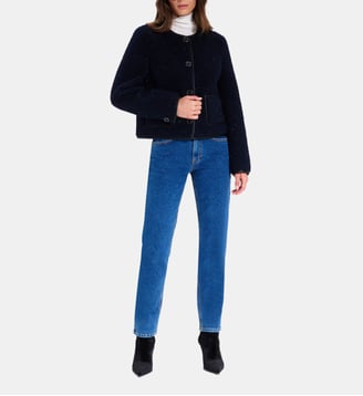 Manteau Verveine - Zapa - Bleu marine