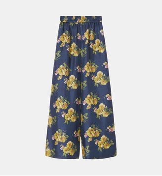 Pantalons Palazzo Riptide Midnight Blue - La DoubleJ - Bleu foncé
