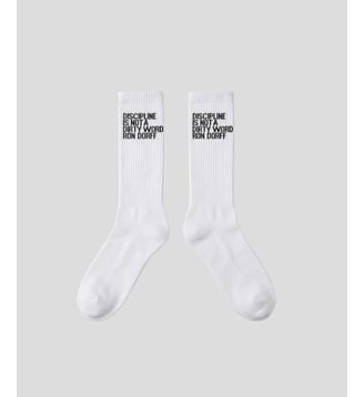 Chaussettes De Sport "DISCIPLINE" - Ron Dorff - Blanc
