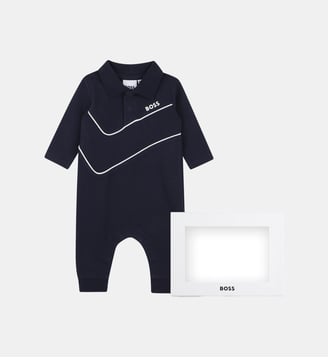 Pyjama velours - BOSS Kidswear - Bleu cargo