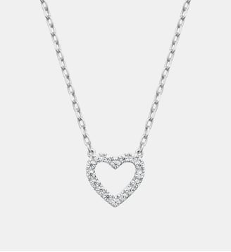 Collier Cœur Magic Touch Grand Modèle - Djula - Or blanc