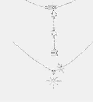 Collier Météorites - APM Monaco - Blanc