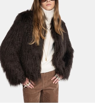 Manteau Freddie - Zadig&Voltaire - Marron dark chocolate
