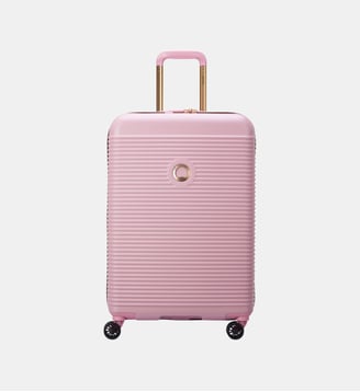 Valise rigide 4R 67 cm - Delsey Paris - Rose