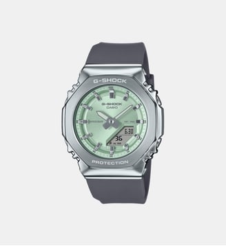 Montre Casio G-shock Vert GM-S2110-3AER - G-Shock - Argenté