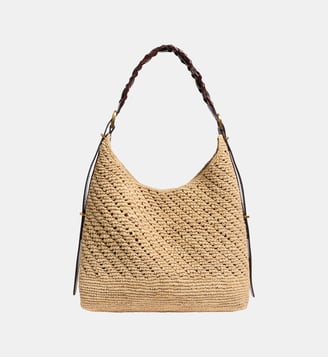 Sac Hobo Jess en Raphia - Vanessa Bruno - Naturel