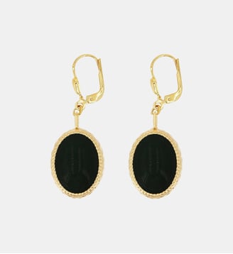 Boucles d'oreilles LIV - Nilaï - Noir