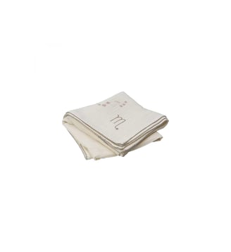 Baby Blanket - Zodiac - Scorpio - Fabelab - Beige