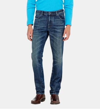 Slim Jeans Regular Waist 1993 D-Vyl - Diesel - Bleu foncé