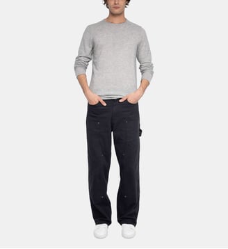 Pull Teiss 100% Cachemire - Zadig&Voltaire - Gris chiné clair
