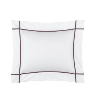 Taie d'oreiller en percale de coton - Yves Delorme - Iris