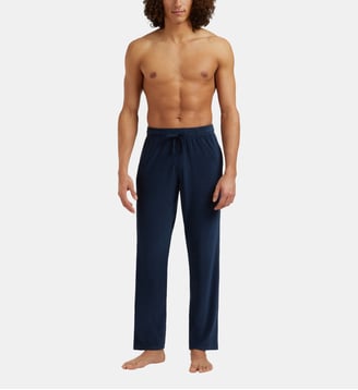 Pantalon en éponge uni - Vilebrequin - Bleu marine
