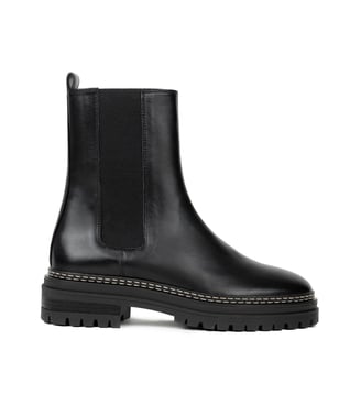 Bottines Plates Clover Cuir d Agneau - Bobbies - Noir