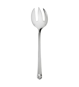 Fourchette à servir la salade en métal argenté - ARIA Christofle