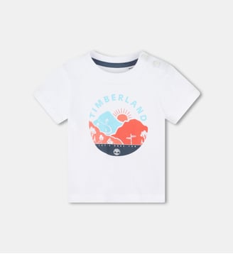 T-shirt manches courtes - Timberland - Blanc