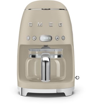 Cafetière filtre DCF02MLMEU Années 50 Beige lin - Smeg - Beige