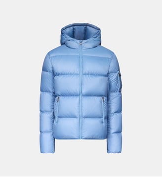 Doudoune à capuche Grand Froid Java - Jott - Bleu délavé