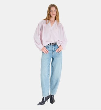 Blouse Blandine Rayures - Zapa - Ecrue