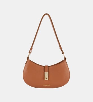 Petit sac besace Milano Horizon en cuir - Lancaster - Camel