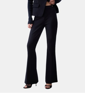Pantalon flare en point milano Liu Jo