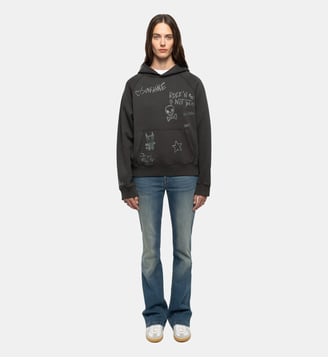 Sweatshirt Georgy - Zadig&Voltaire - Gris carbone