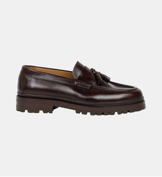 Mocassins Roy Cuir Pull-Up - Bobbies - Marron
