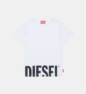 T-shirt avec logo - Diesel Kids - Blanc