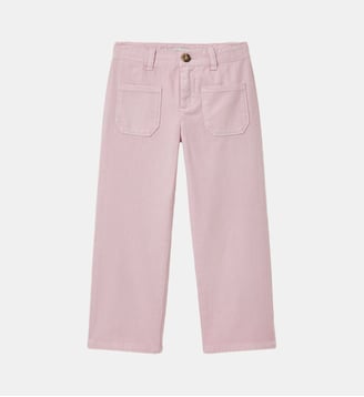 Pantalon droit en denim - Cyrillus - Rose tendre