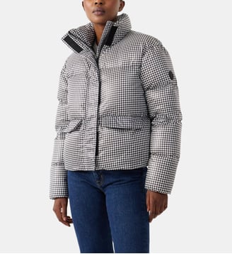 Doudoune Grand Froid esprit puffer Alicia Multico - Jott - Noir et blanc