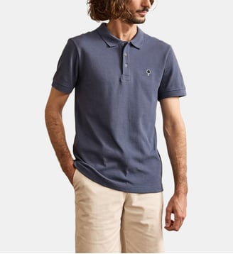 Polo LUMIGNY - Faguo - Bleu marine