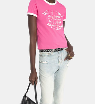 T-shirt Woos - Zadig&Voltaire - Rose lady