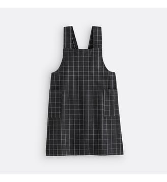 Tablier japonais carreaux tissé teint - La Redoute Interieurs - Noir