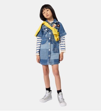 Robe manches courtes - Marc Jacobs Kids - Bleu