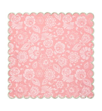 Serviette de table Alegria - Le Jacquard Francais - Sorbet