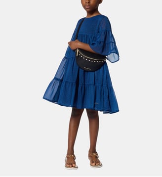 Robe manches courtes - Michael Kors Kids - Bleu cargo
