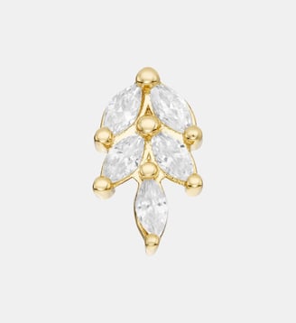 Boucle d'oreille puce Dominante or - Nebuleuse Bijoux - Or