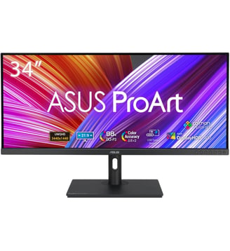 Ecran ProArt PA348CGV 34" IPS WQHD 120 Hz HDR USB-C 90W - Asus - Noir