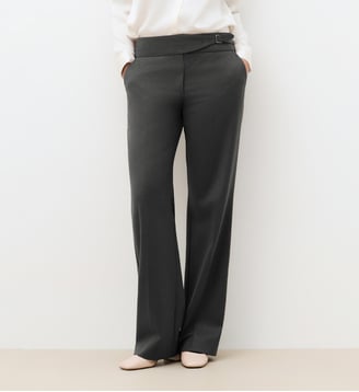 Pantalon pyvan2 - Motif uni - Polyester recycle - Coupe droite - Caroll - Gris