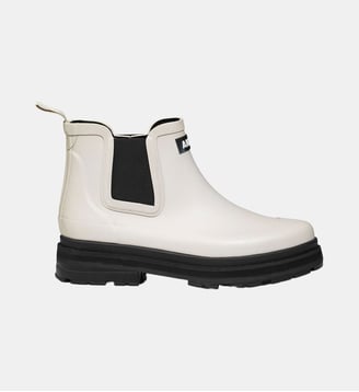 Bottines de pluie Soft caoutchouc - Aigle - Blanc