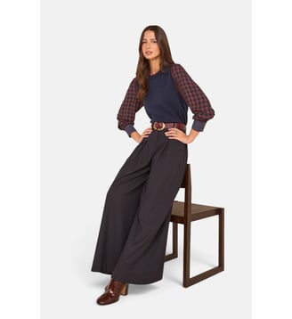 Pull Sans Manches En Laine Mélangée Alenzo - Maison 123 - Marine
