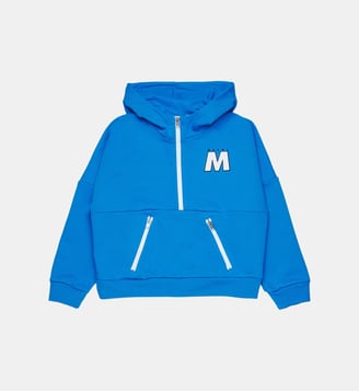 Sweat à capuche avec logo - Marni - Bluette légère