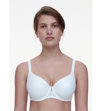 Soutien-gorge mémoire de forme très emboîtant maille douce - Chantelle - Blanc