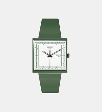 Montre What if Blanc SO34G700 - Swatch - Kaki