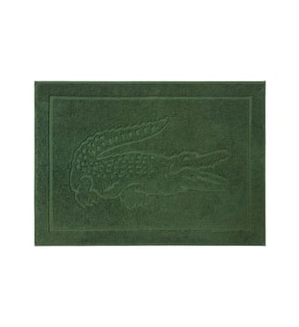 Tapis de bain  en coton - Lacoste Home - Vert