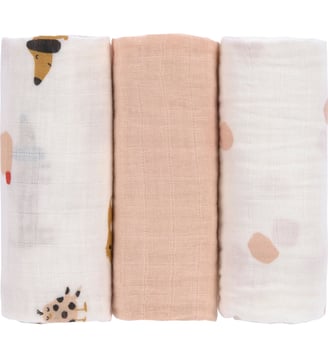 Lot de 3 langes - Lassig - Multicolore