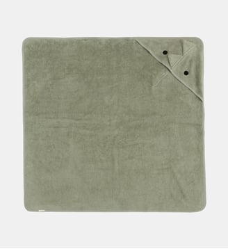 Serviette à capuche dinosaure - Kindsgut - Pistache