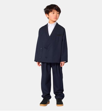 Pantalon de cérémonie - Kenzo Kids - Bleu mistral