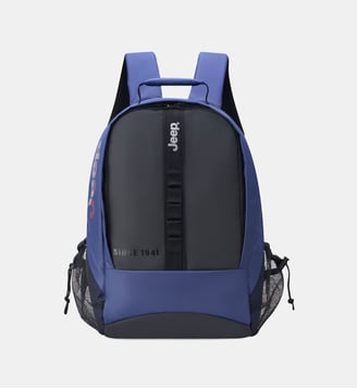 Sac A Dos souple JS011B  46 cm - Delsey Paris - Bleu marine