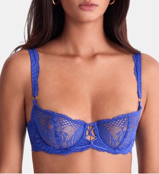 Soutien-gorge Corbeille avec armatures - Aubade - Bleu