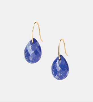 Boucles d'oreilles, lapis lazuli, or jaune - Morganne Bello - Or jaune